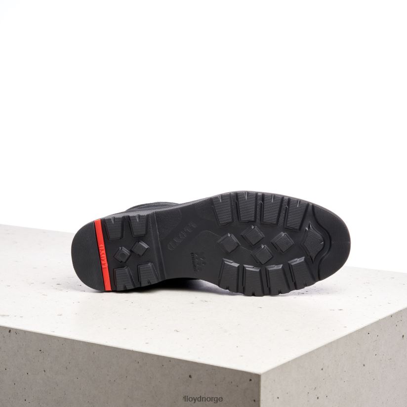 LLOYD lette ankelstøvletter i skinn kvinner sko svart 4X82ZP927