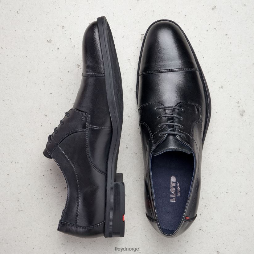 LLOYD lias menn sko svart 4X82ZP571