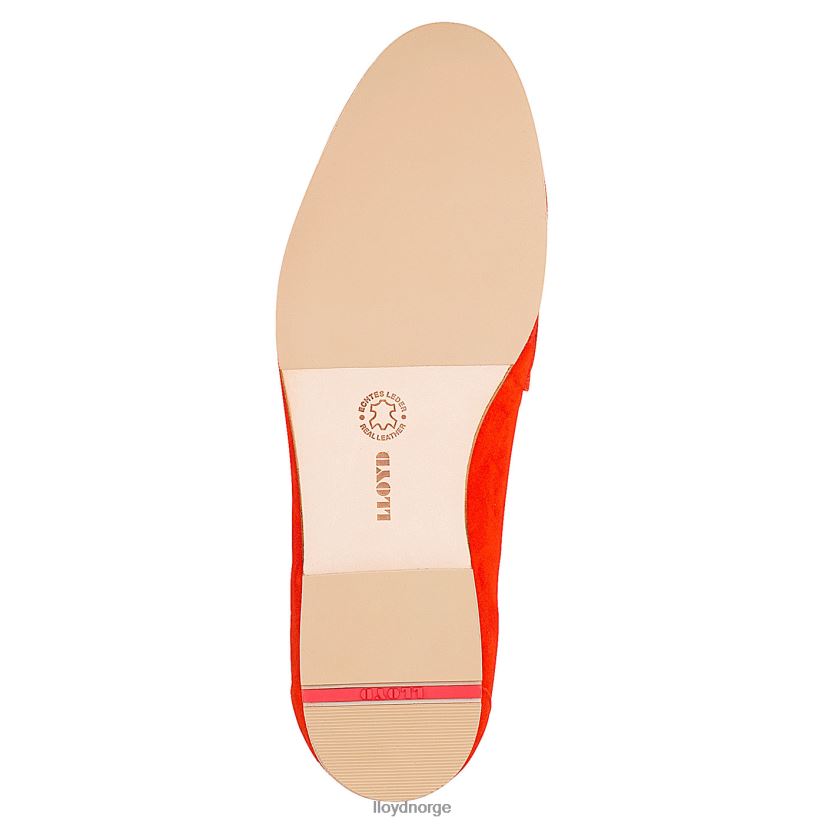LLOYD loafer tøffel kvinner sko rød 4X82ZP1083