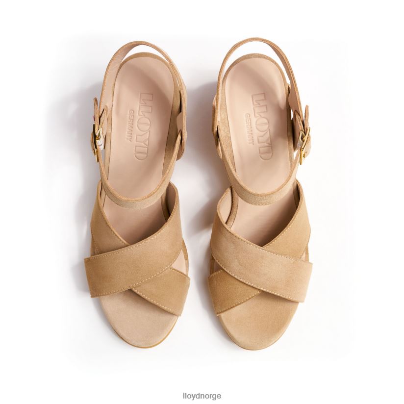 LLOYD luftige sandaler kvinner sko beige 4X82ZP1157