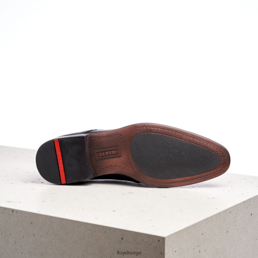 LLOYD madison menn sko svart 4X82ZP191