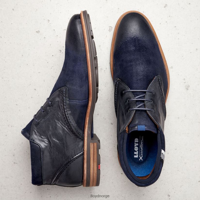 LLOYD melvin menn sko blå 4X82ZP262
