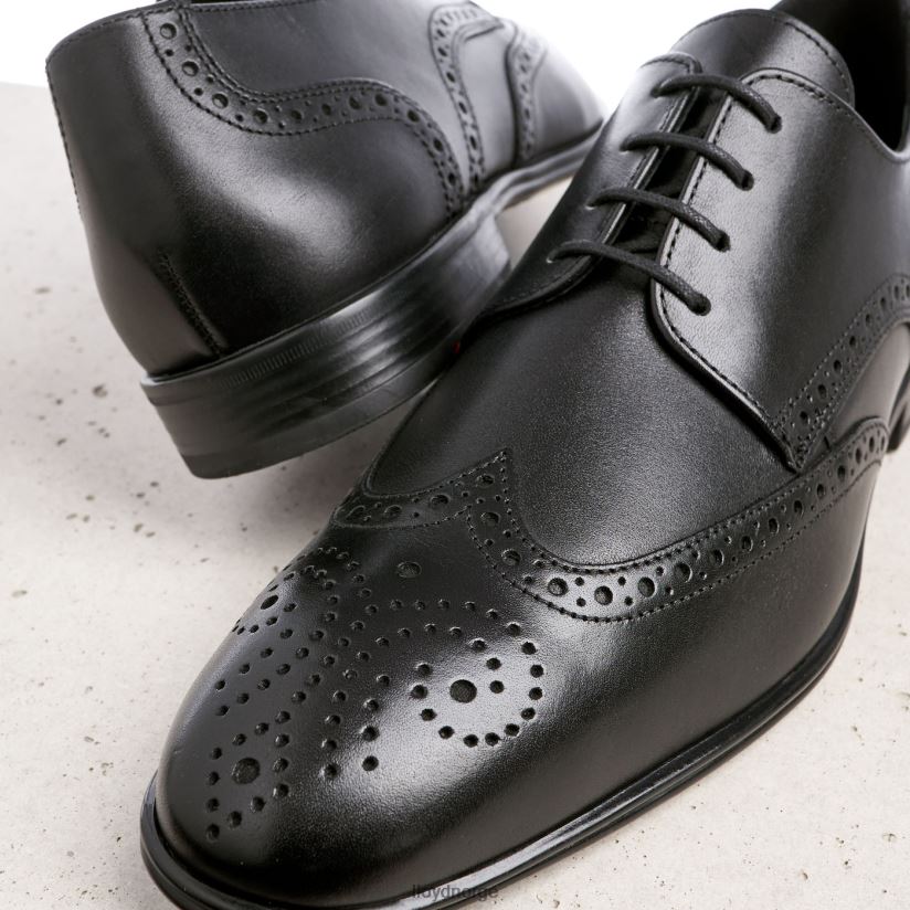 LLOYD morton menn sko svart 4X82ZP186