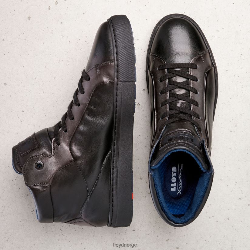 LLOYD mår menn sko svart 4X82ZP263
