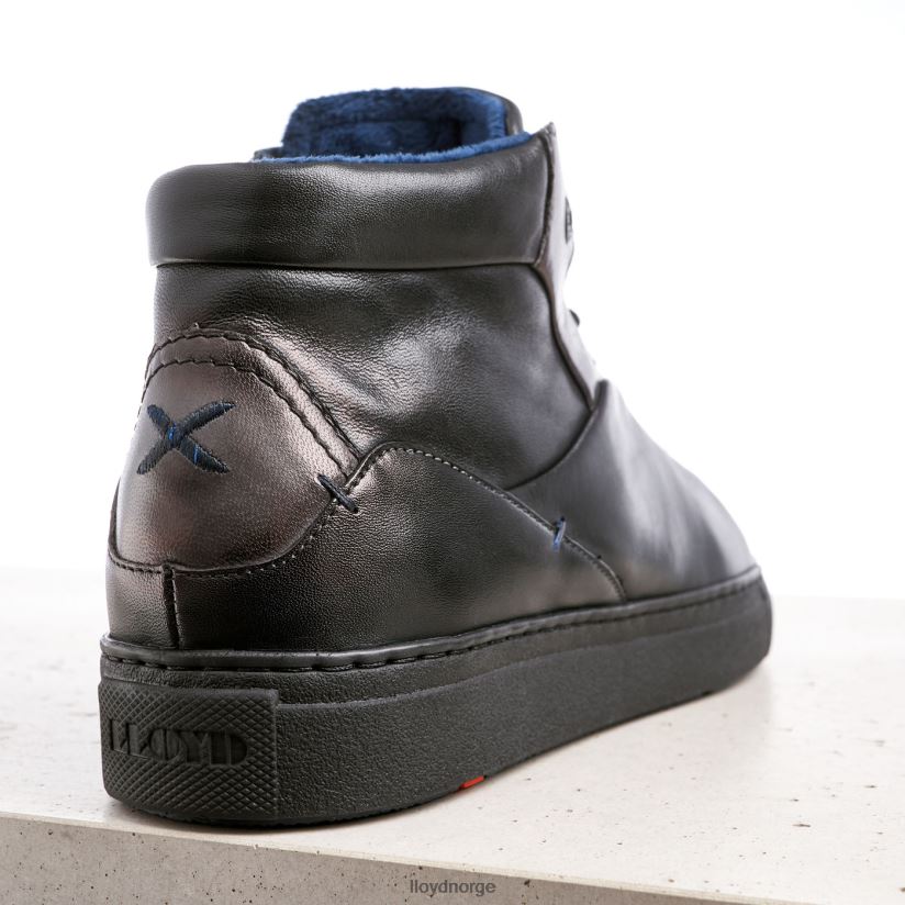 LLOYD mår menn sko svart 4X82ZP263