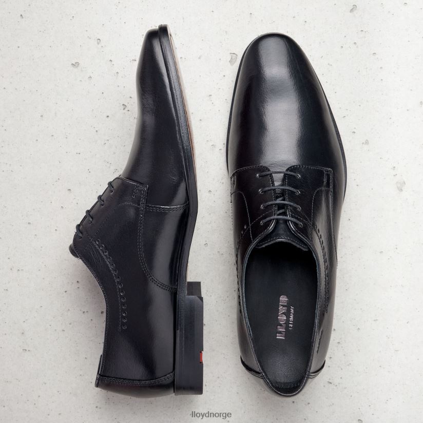 LLOYD ocas menn sko svart 4X82ZP198