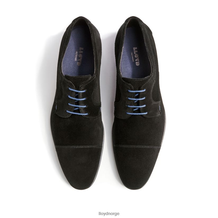 LLOYD pisa menn sko svart 4X82ZP599