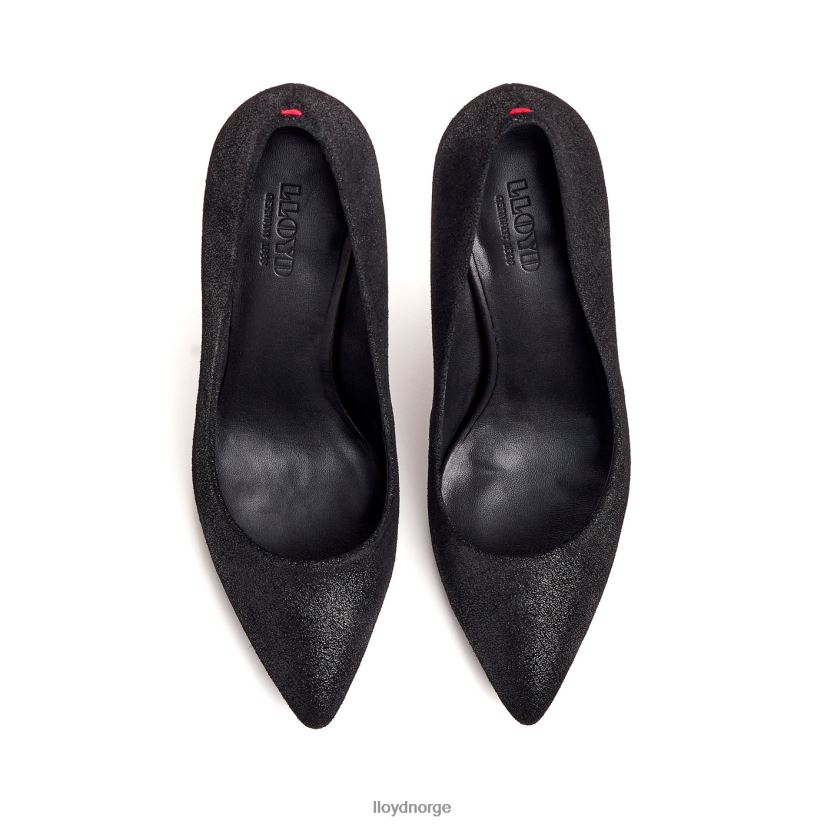 LLOYD pumper med skinneffekt kvinner sko svart 4X82ZP1015
