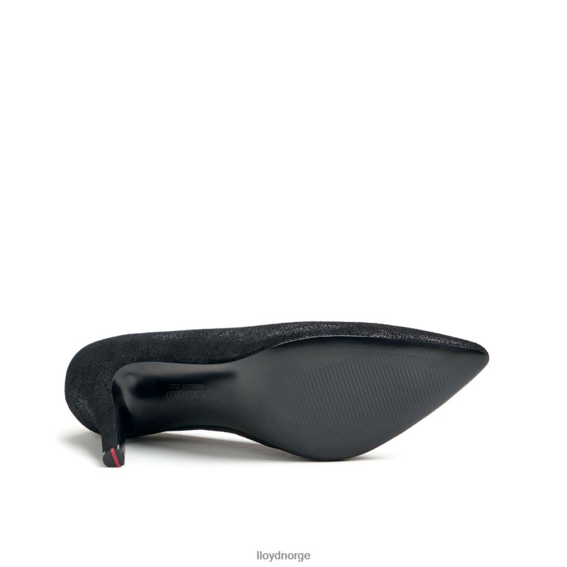 LLOYD pumper med skinneffekt kvinner sko svart 4X82ZP1015