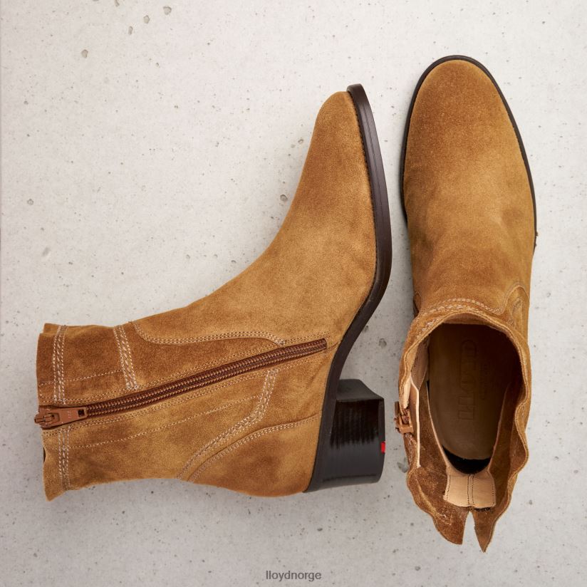 LLOYD pustende ankelstøvletter kvinner sko brun 4X82ZP962