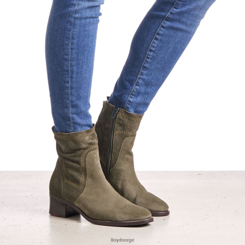 LLOYD pustende ankelstøvletter kvinner sko grønn 4X82ZP992