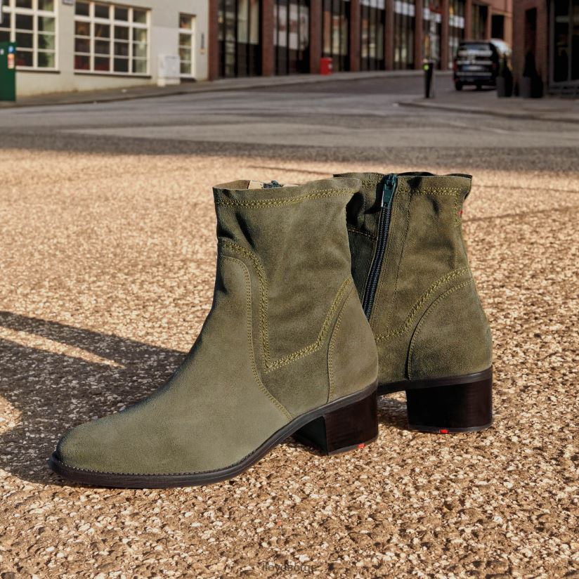 LLOYD pustende ankelstøvletter kvinner sko grønn 4X82ZP992