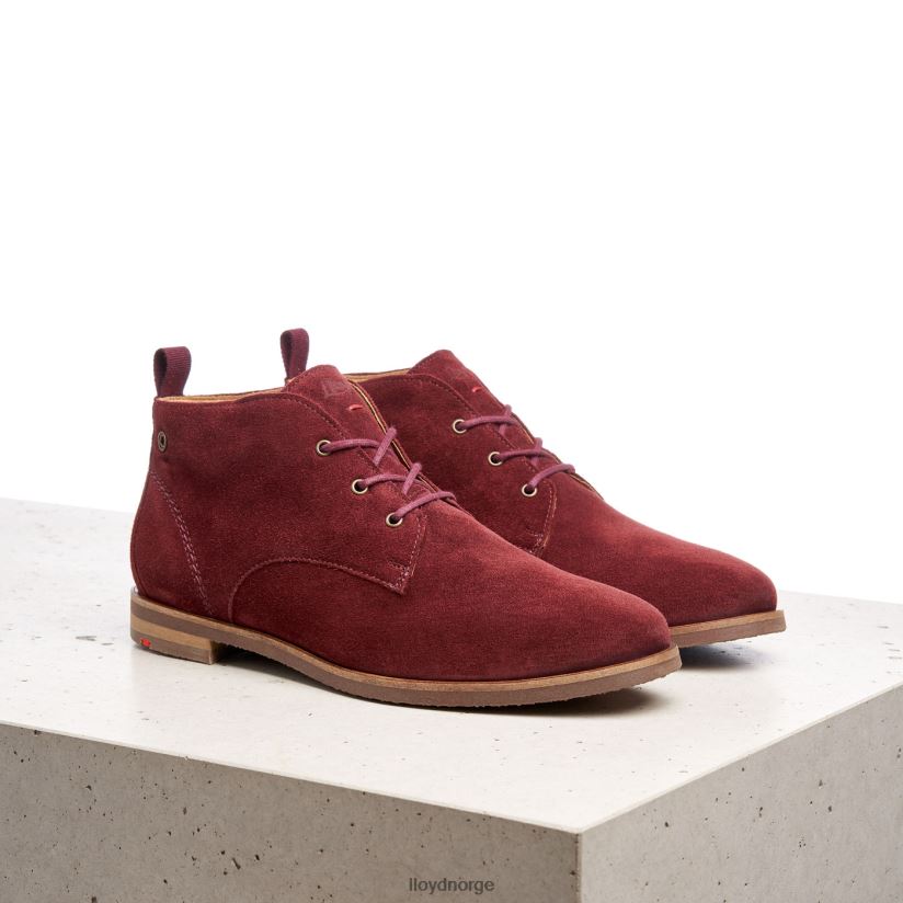 LLOYD pustende ankelstøvletter kvinner sko rød 4X82ZP972