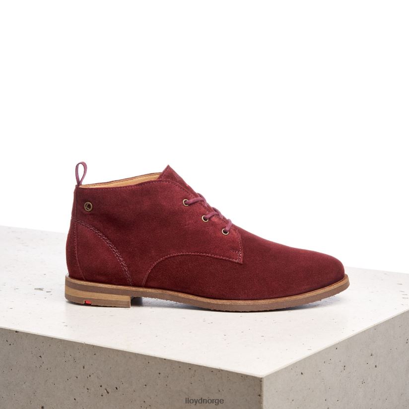 LLOYD pustende ankelstøvletter kvinner sko rød 4X82ZP972