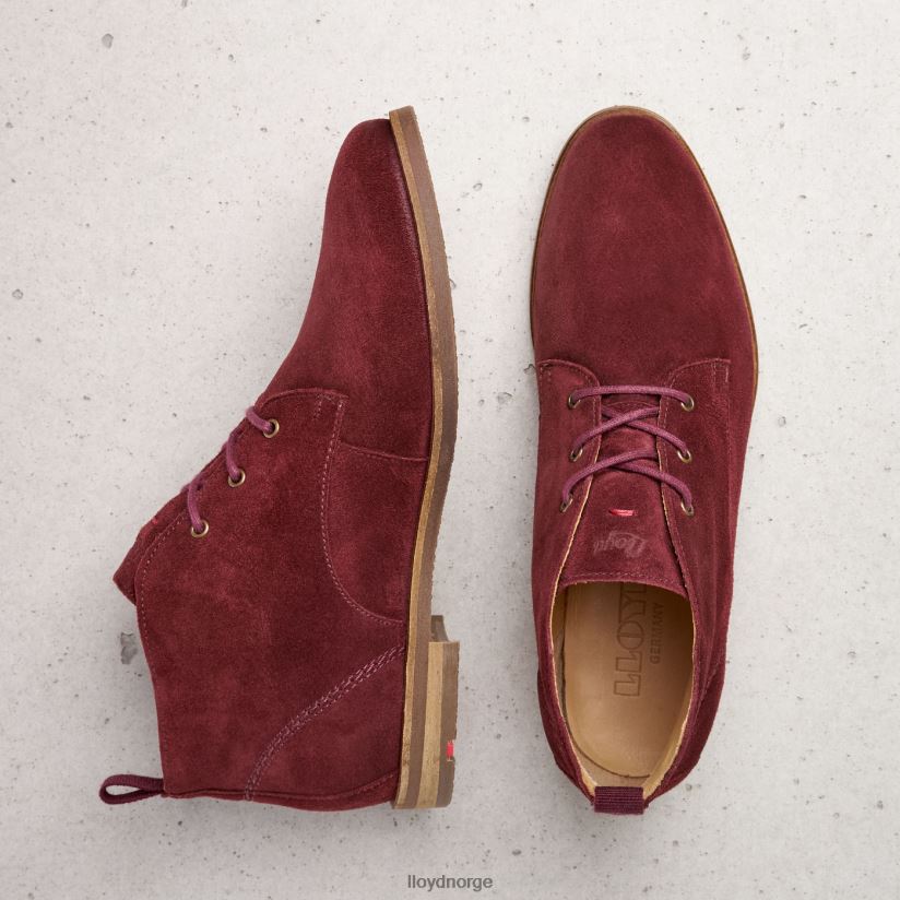 LLOYD pustende ankelstøvletter kvinner sko rød 4X82ZP972