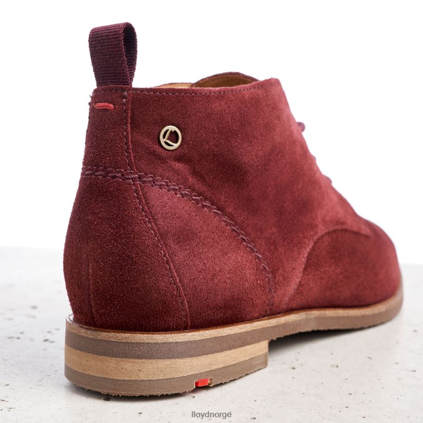 LLOYD pustende ankelstøvletter kvinner sko rød 4X82ZP972