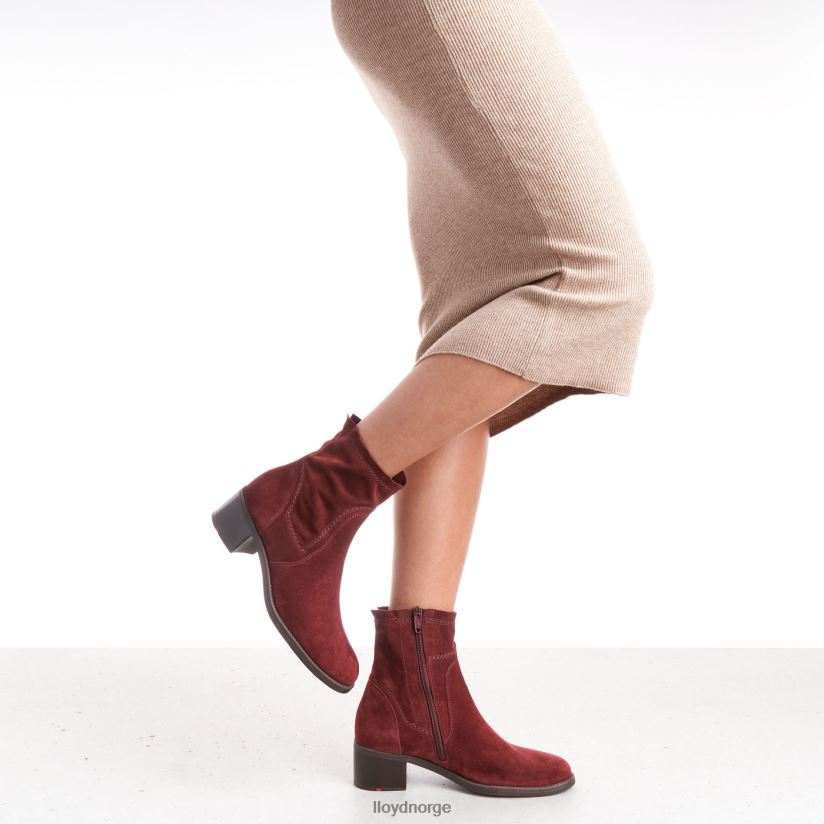 LLOYD pustende ankelstøvletter kvinner sko rød 4X82ZP983