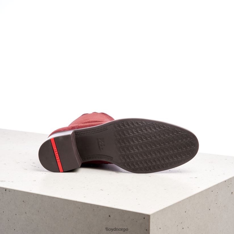 LLOYD pustende ankelstøvletter kvinner sko rød 4X82ZP983