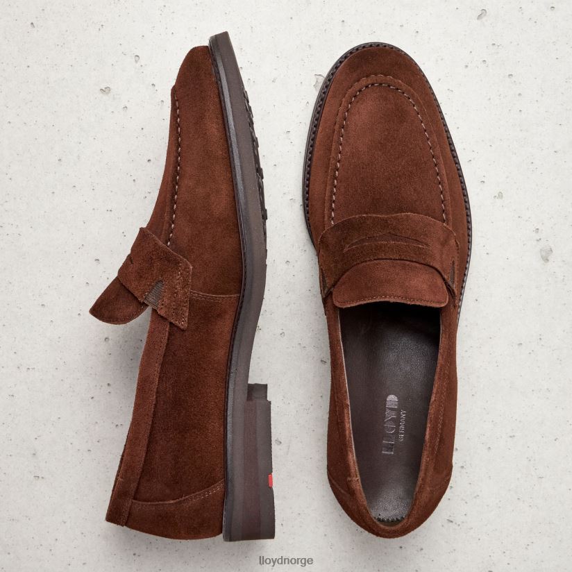 LLOYD reg menn sko brun 4X82ZP183