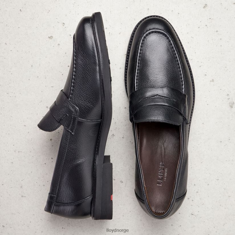 LLOYD reg menn sko svart 4X82ZP179