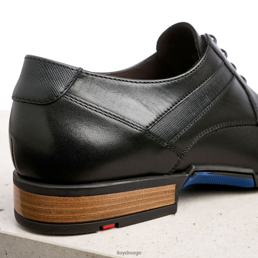 LLOYD roy menn sko svart 4X82ZP182
