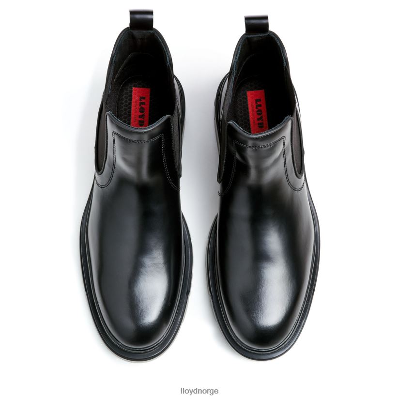 LLOYD royan menn sko svart 4X82ZP484