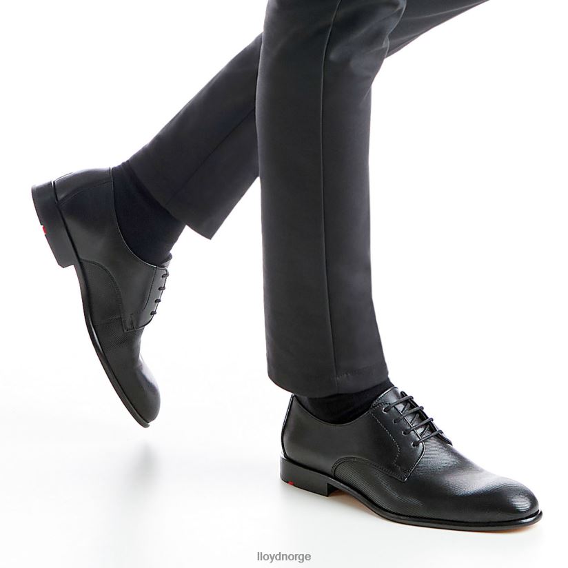 LLOYD saigon menn sko svart 4X82ZP116