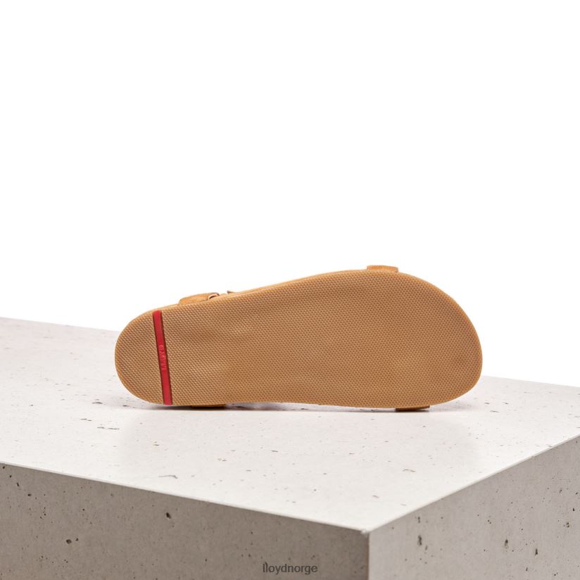 LLOYD sandal med semsket skinn kvinner sko brun 4X82ZP1228