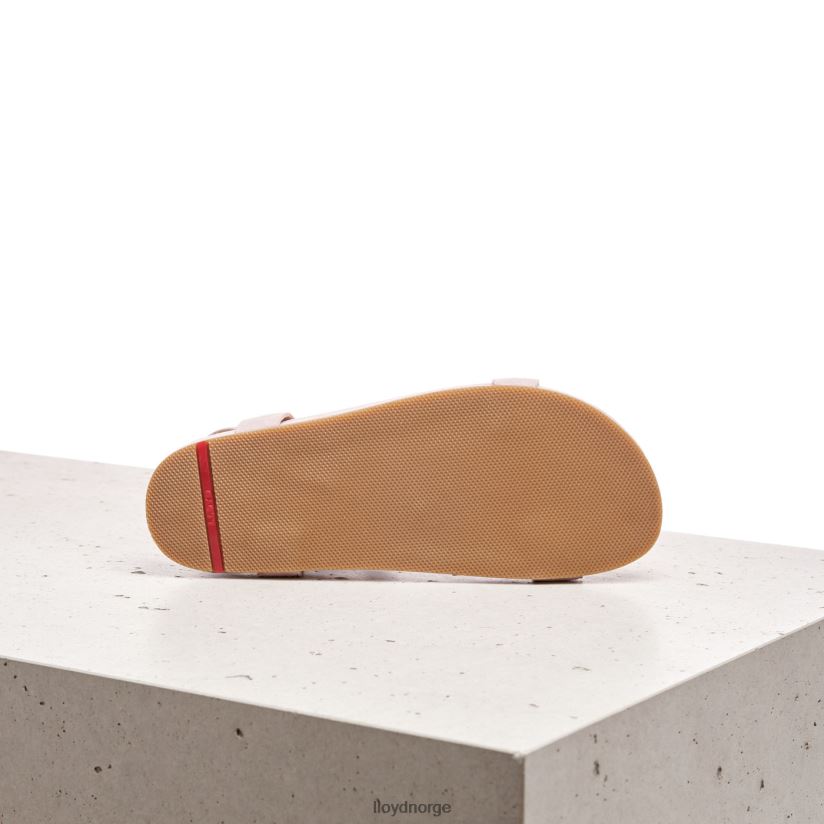 LLOYD sandal med semsket skinn kvinner sko rosa 4X82ZP1236