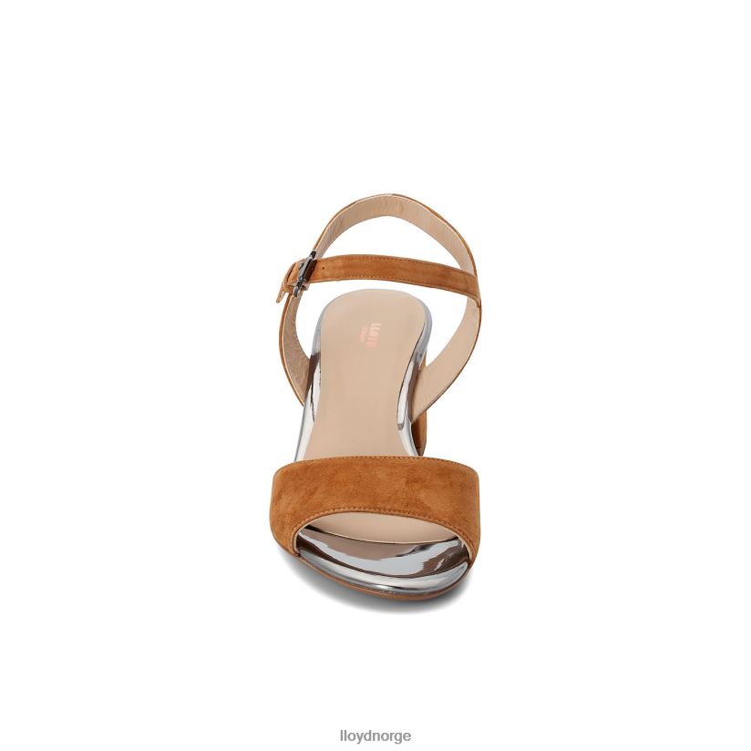 LLOYD semsket sandal kvinner sko brun 4X82ZP1174