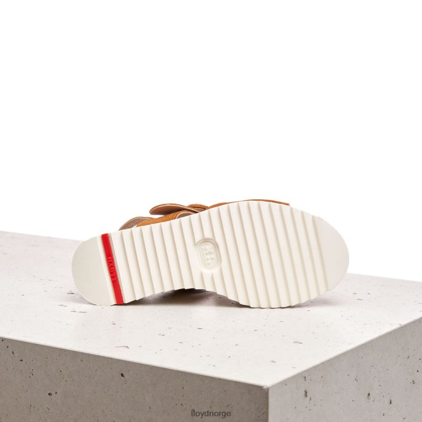 LLOYD semsket sandal kvinner sko brun 4X82ZP1214