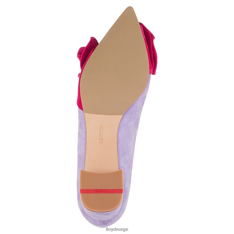 LLOYD semsket skinn pumper kvinner sko blå 4X82ZP1097