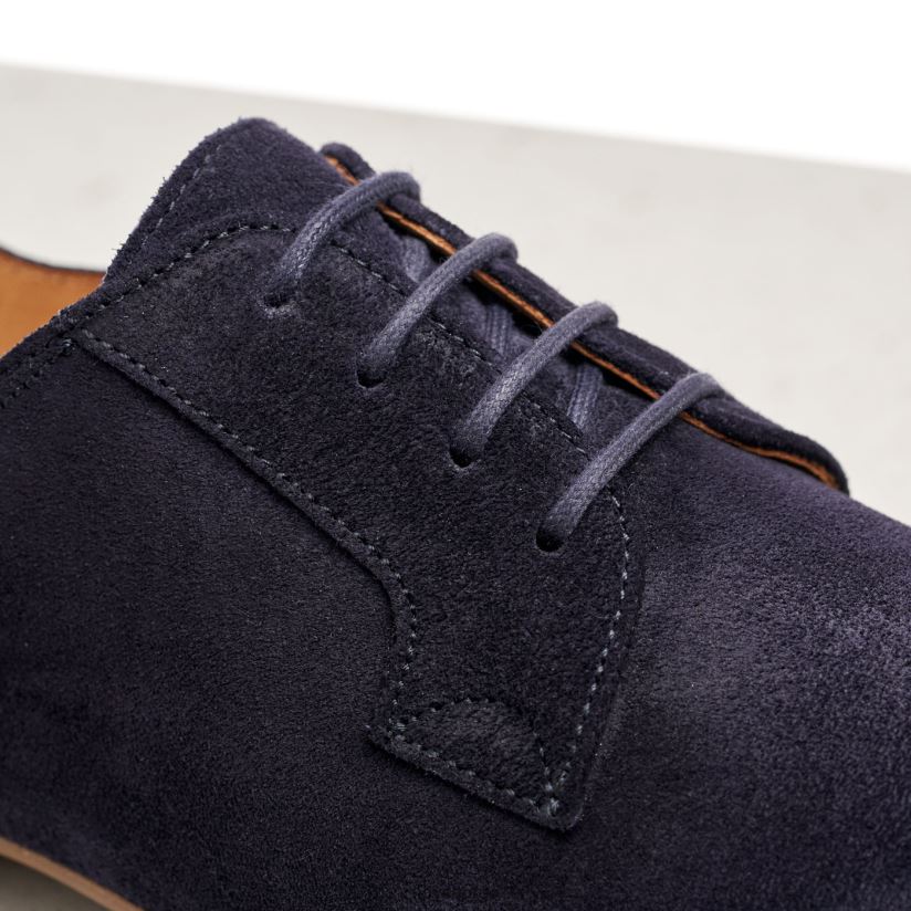 LLOYD semsket snøre halvsko kvinner sko blå 4X82ZP1188