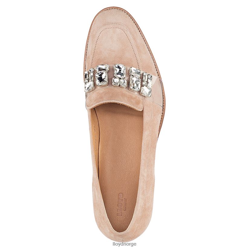 LLOYD semsket tøffel kvinner sko beige 4X82ZP1139