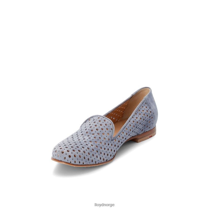 LLOYD semsket tøffel kvinner sko blå 4X82ZP1151