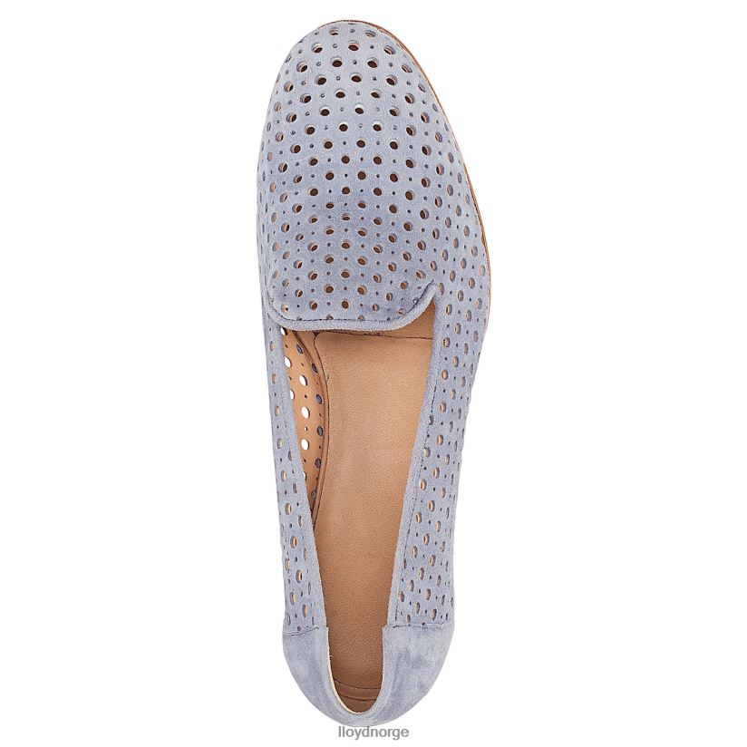 LLOYD semsket tøffel kvinner sko blå 4X82ZP1151