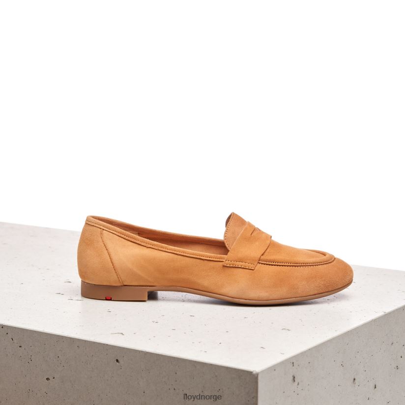 LLOYD semsket tøffel kvinner sko brun 4X82ZP1136