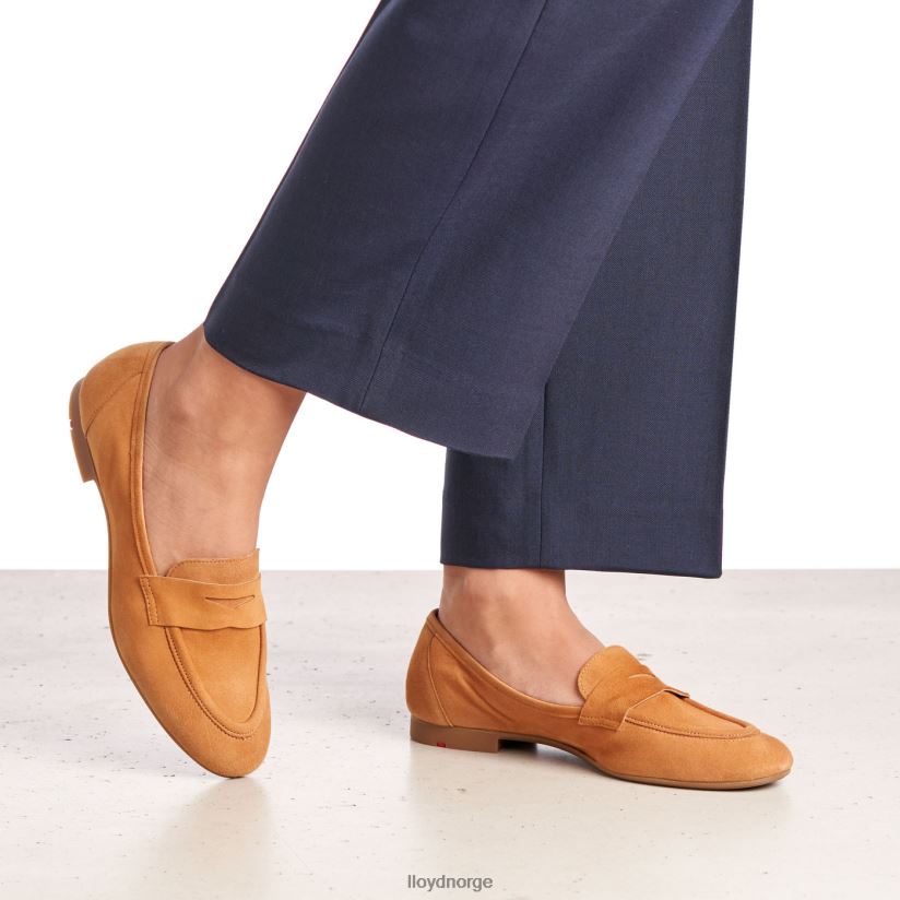 LLOYD semsket tøffel kvinner sko brun 4X82ZP1136