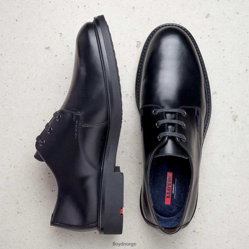 LLOYD silvano menn sko svart 4X82ZP194