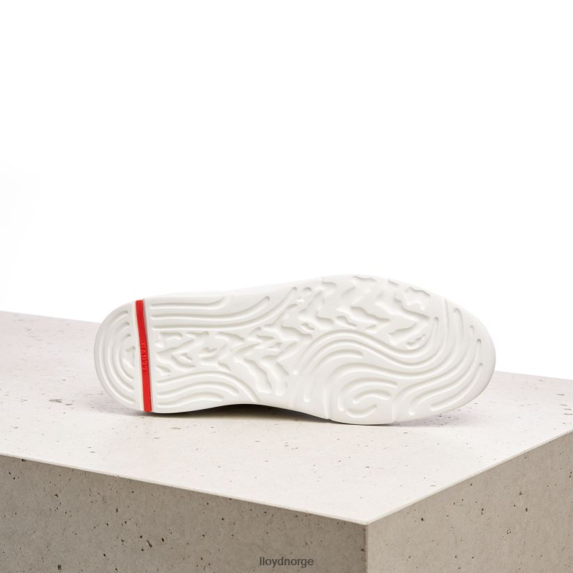 LLOYD skinn joggesko kvinner sko hvit 4X82ZP790