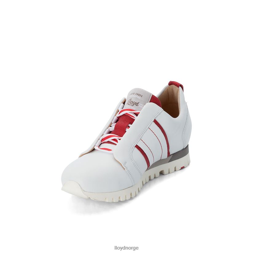 LLOYD skinn joggesko kvinner sko hvit 4X82ZP847