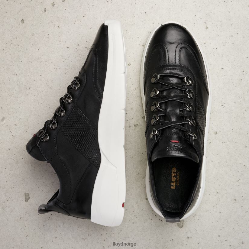 LLOYD skinn joggesko kvinner sko svart 4X82ZP834