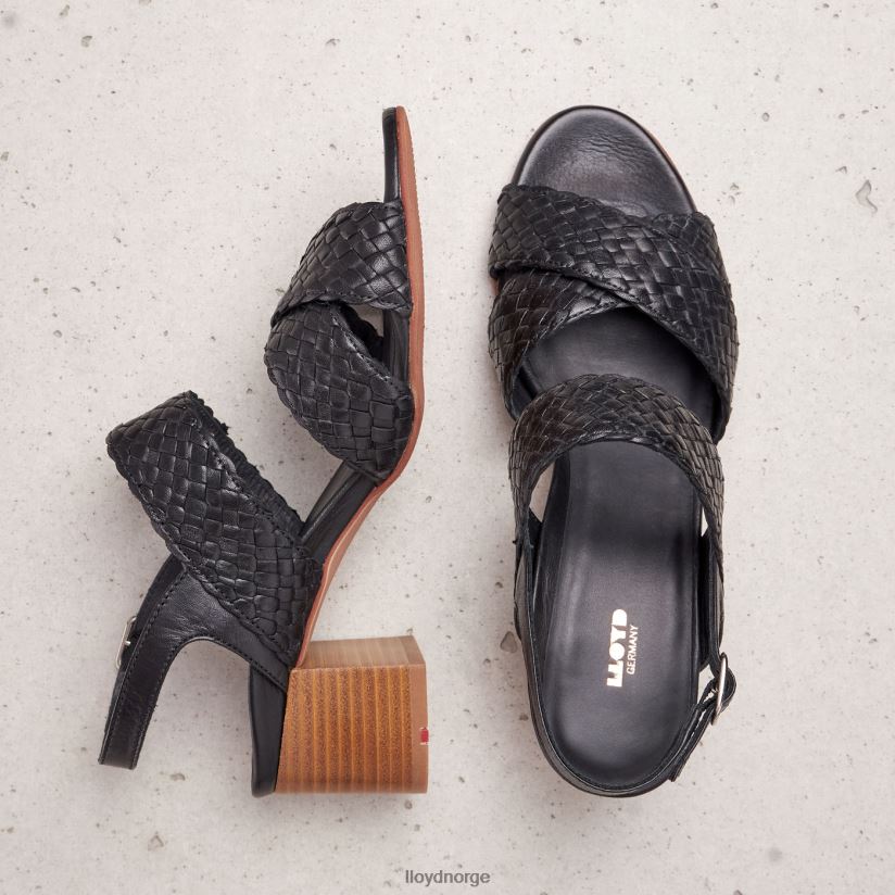 LLOYD skinnsandaler kvinner sko svart 4X82ZP1201