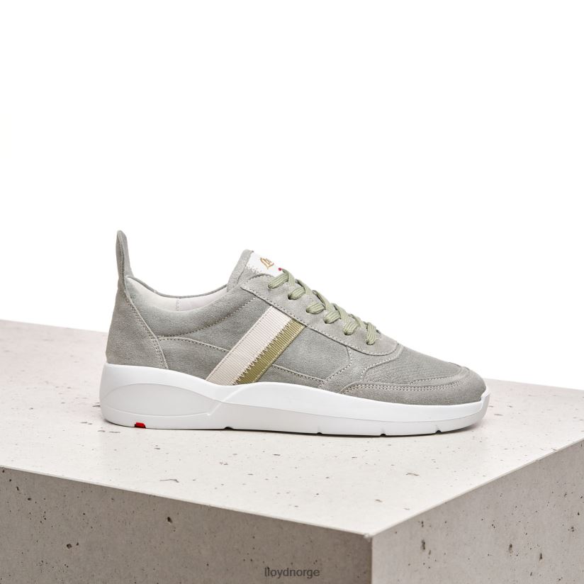 LLOYD skumle joggesko i skinn kvinner sko grønn 4X82ZP809