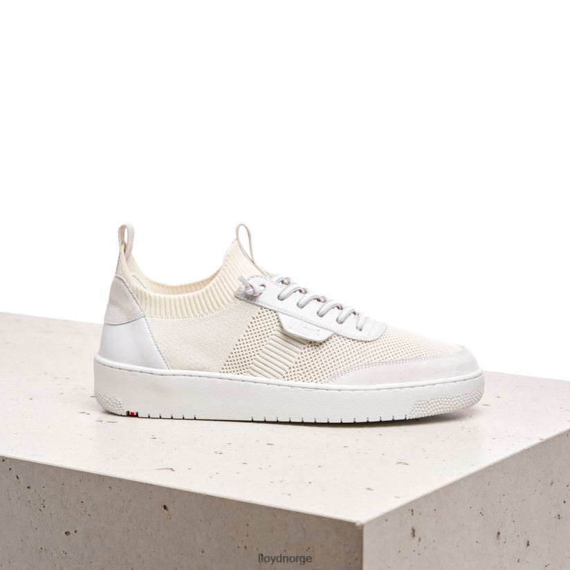 LLOYD skumle joggesko i skinn kvinner sko hvit 4X82ZP806