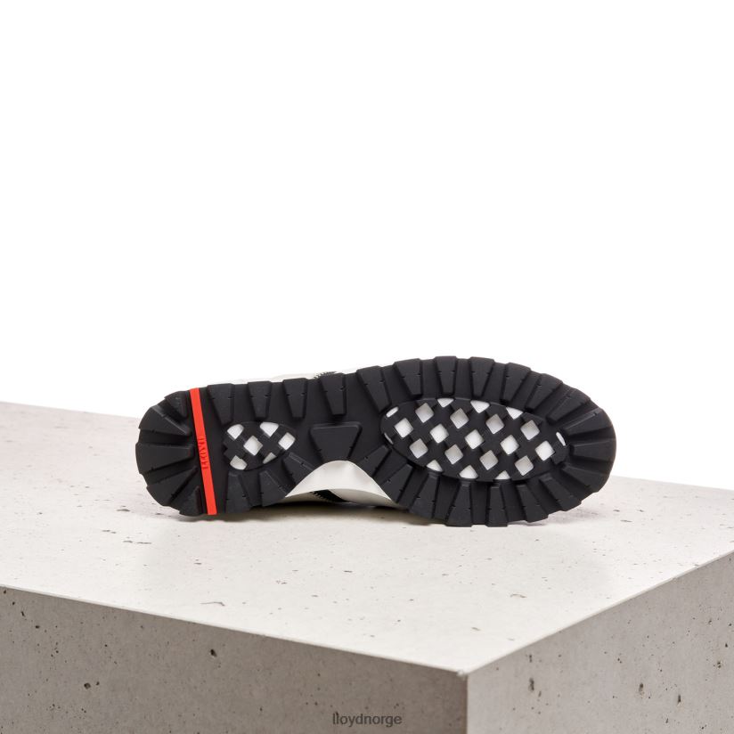 LLOYD skumle joggesko i skinn kvinner sko hvit 4X82ZP828