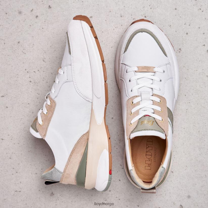 LLOYD skumle joggesko i skinn kvinner sko kombinert 4X82ZP840