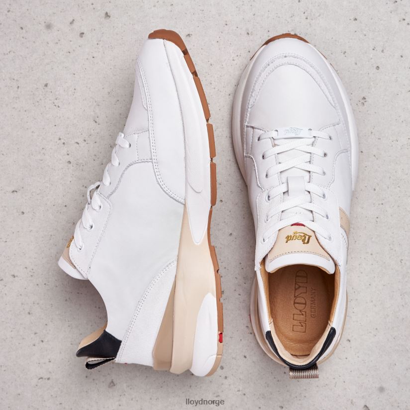 LLOYD skumle joggesko i skinn kvinner sko kombinert 4X82ZP846