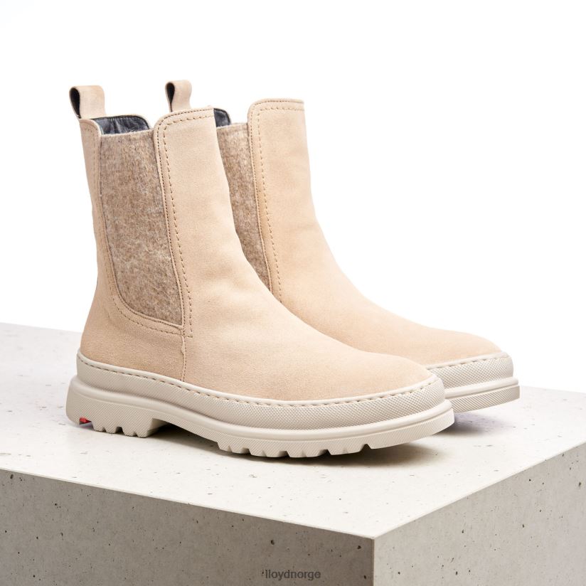 LLOYD slip-on ankelstøvletter kvinner sko beige 4X82ZP924