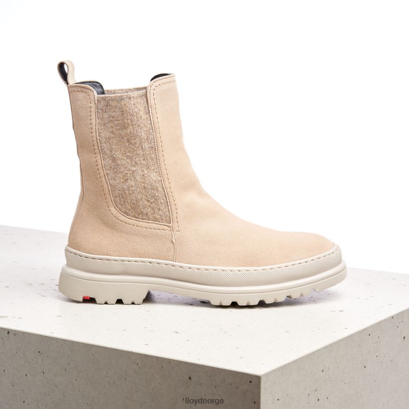 LLOYD slip-on ankelstøvletter kvinner sko beige 4X82ZP924